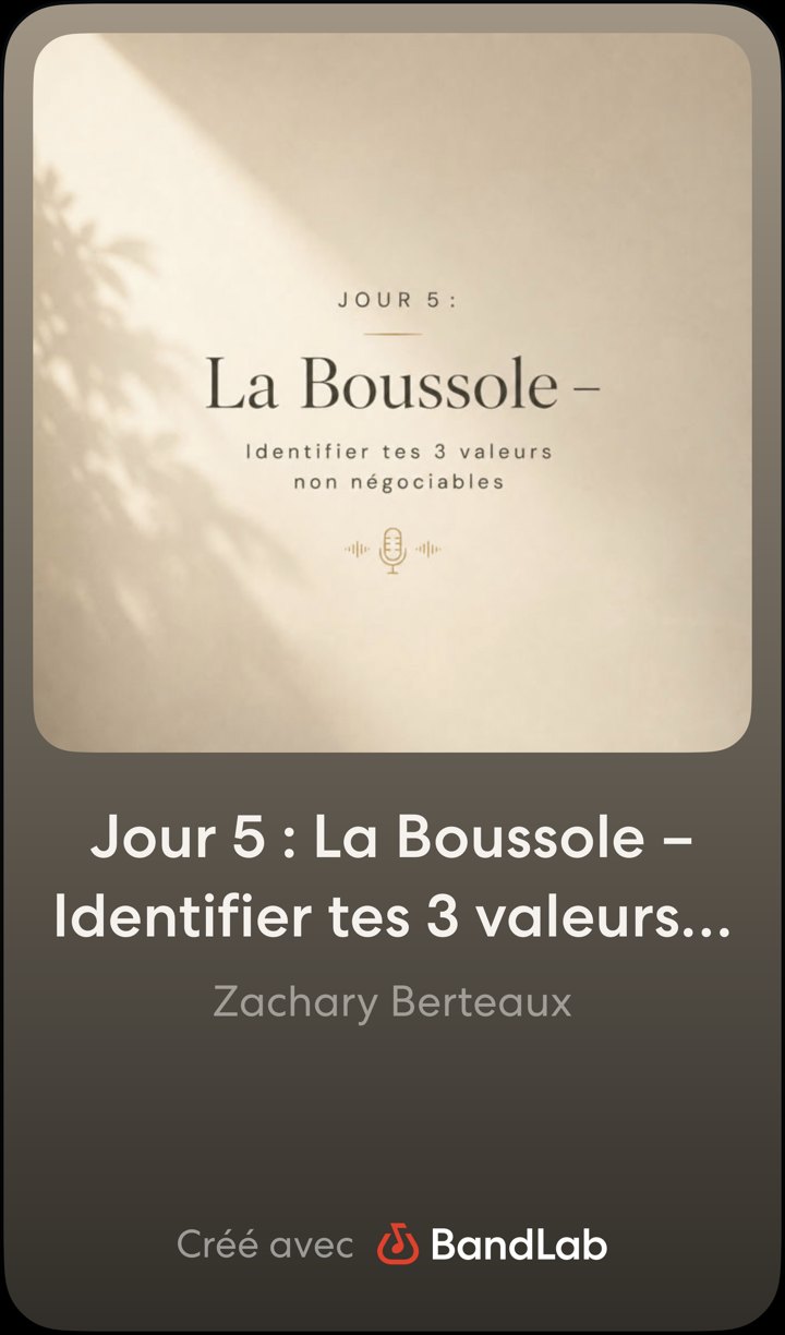 Jour 5 : La Boussole