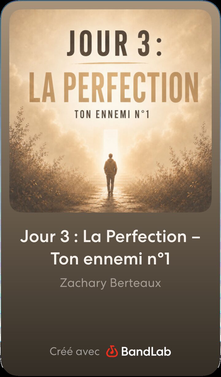 Jour 3 : La Perfection