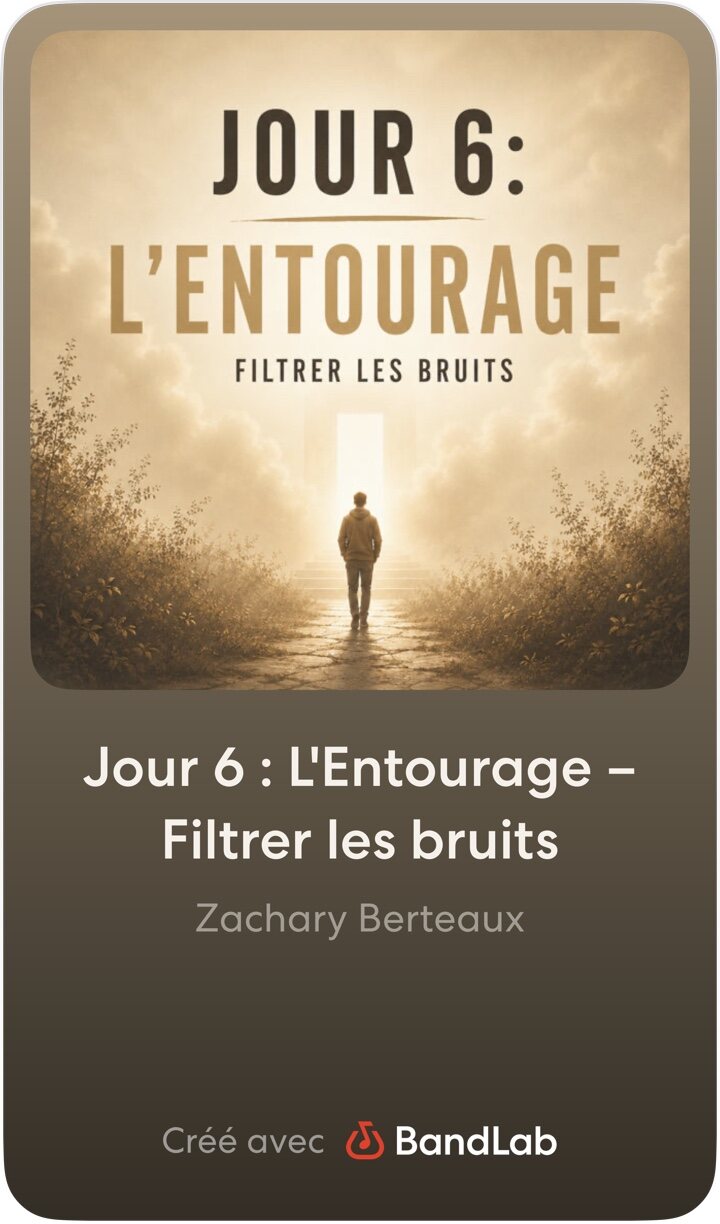 Jour 6 : L'Entourage