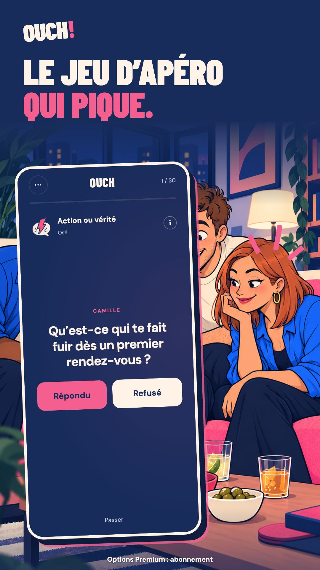 Action ou vérité : les questions entre amis