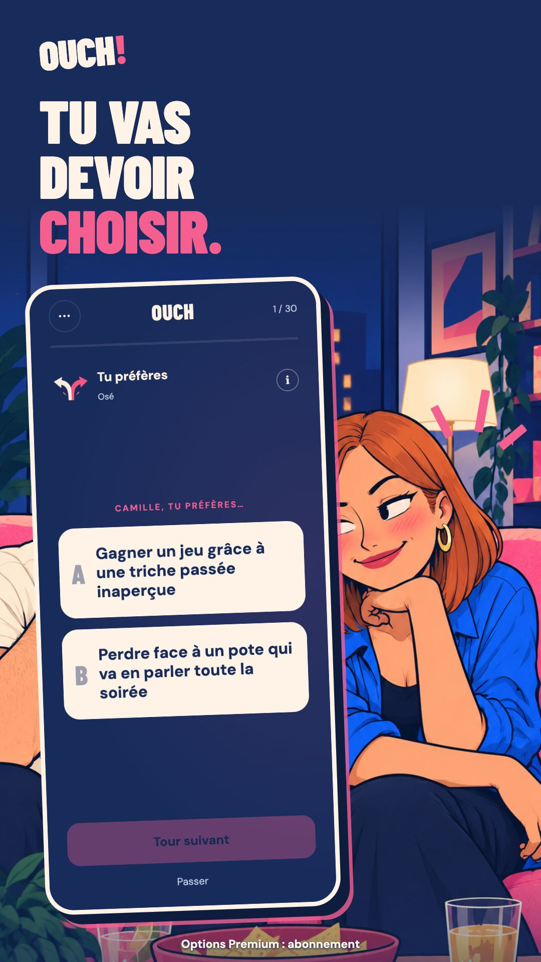 Tu préfères : choisis entre deux situations